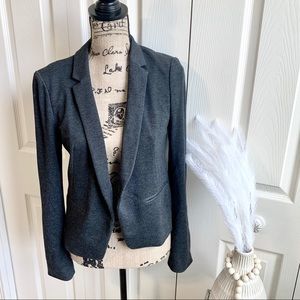 Grey stretch blazer from Ann Taylor Loft
